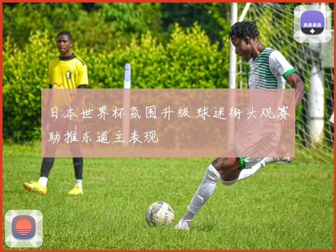 日本世界杯氛围升级 球迷街头观赛助推东道主表现